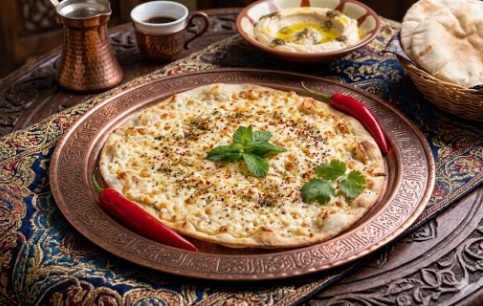 Manakish de queijo